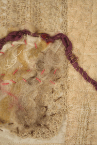 detail, nuno felting